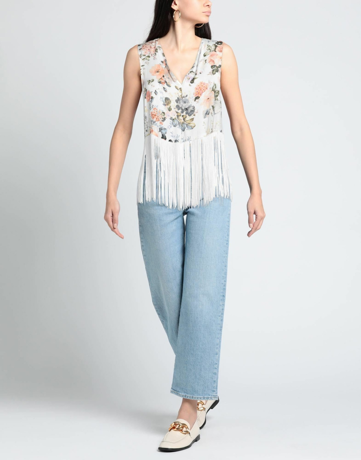 Jucca Womens Top in Off white