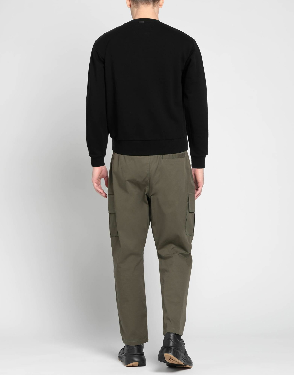 Herno Laminar Mens Sweatshirt in Black