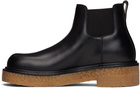 Bottega Veneta Black Haddock Chelsea Boots