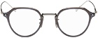 Yuichi Toyama Gray Alma Glasses