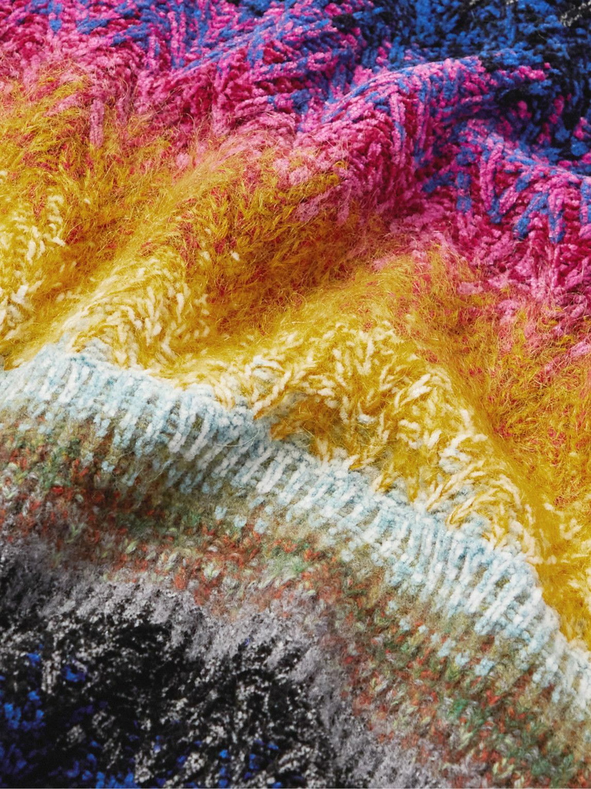 Marni - Striped Chenille Sweater - Multi Marni