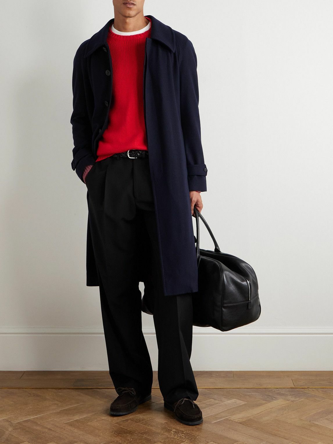 Rubinacci - Cashmere Coat - Blue