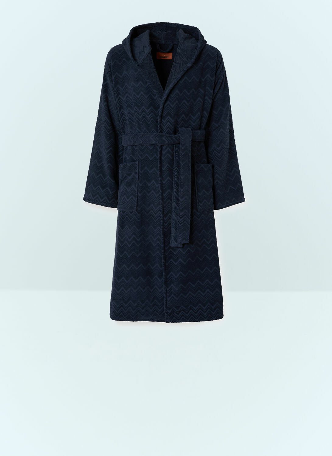 Missoni Chalk Hooded Bathrobe