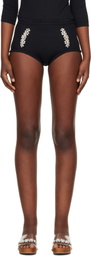 Simone Rocha Black Sculpt Briefs