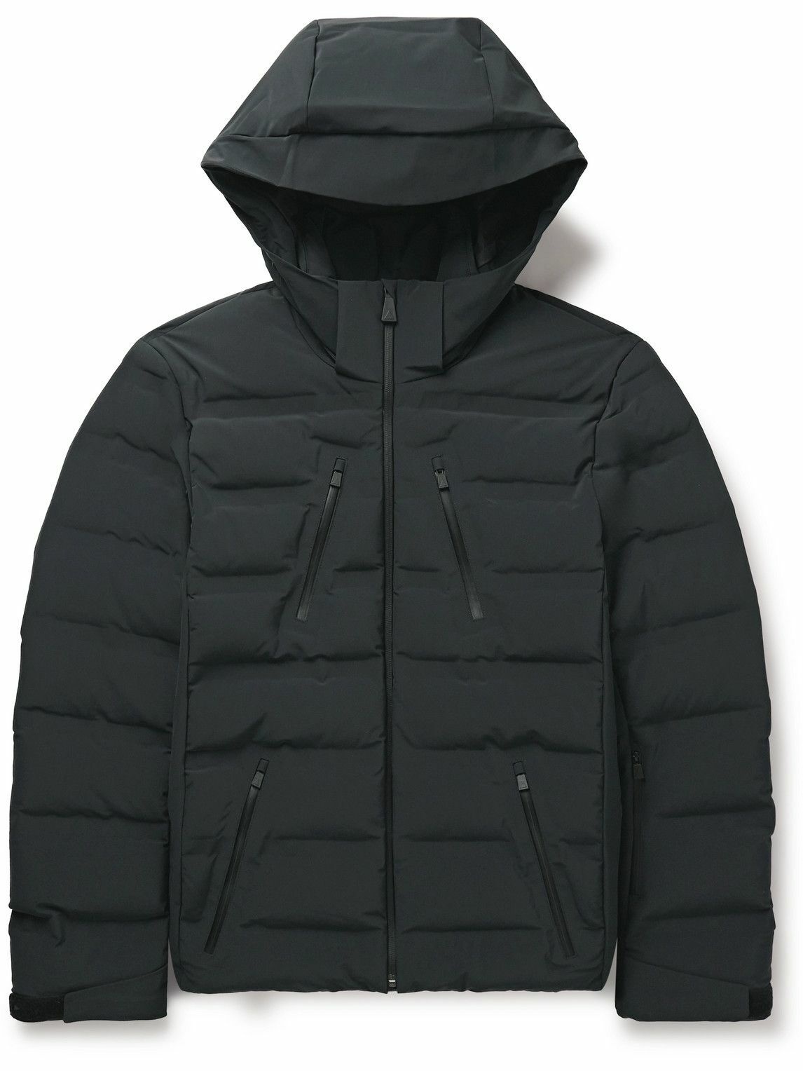 Aztech Mountain - Nuke Suit Quilted Hooded Down Ski Jacket - Black ...
