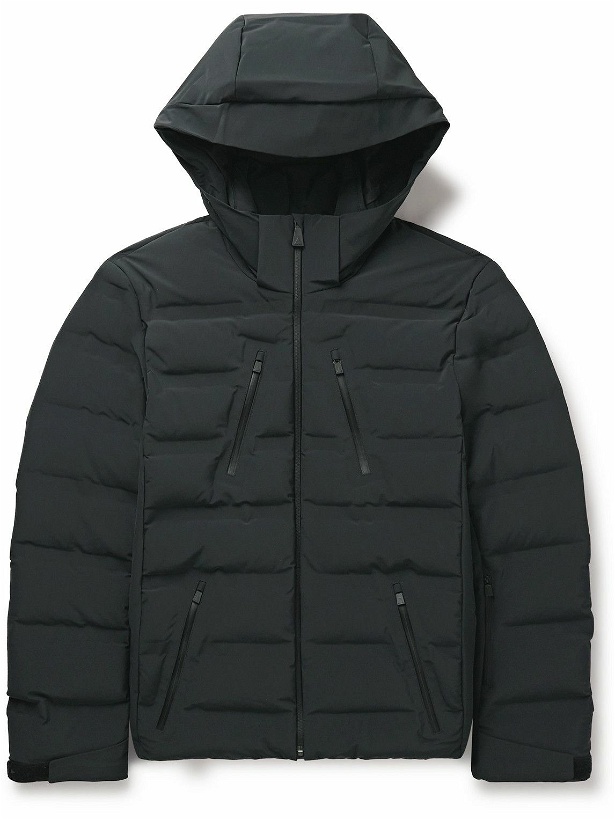 Photo: Aztech Mountain - Nuke Suit Quilted Hooded Down Ski Jacket - Black