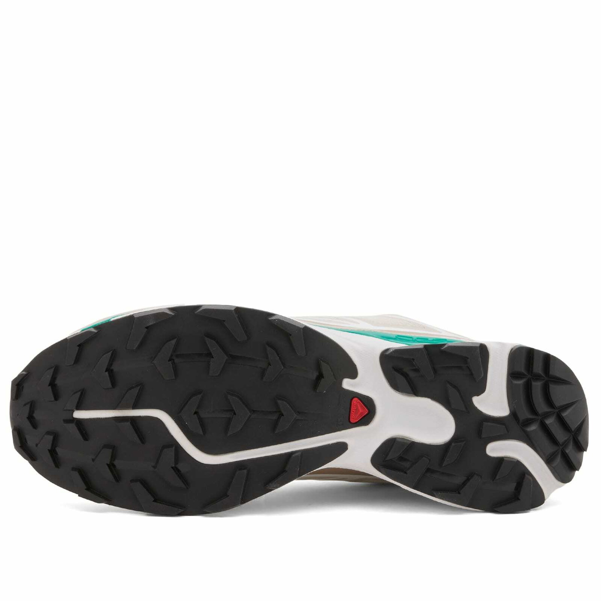 Salomon XT-6 Sneaker in Rainy Day/Chinchilla/Dynasty Green