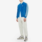 Needles Men's Velour Bomber Track Jacket in Blue