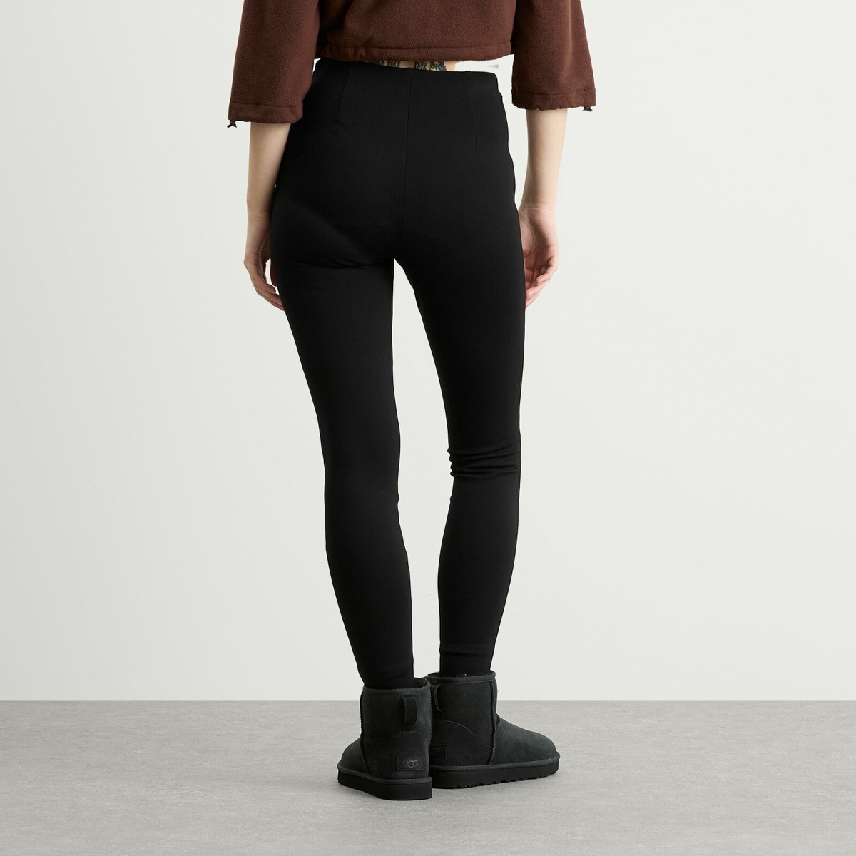 SKIMS Women's Baselayers High Waist Leggings in Obsidian