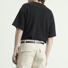 A Kind of Guise Men's Thuy Open Knit T-Shirt in Aran Black