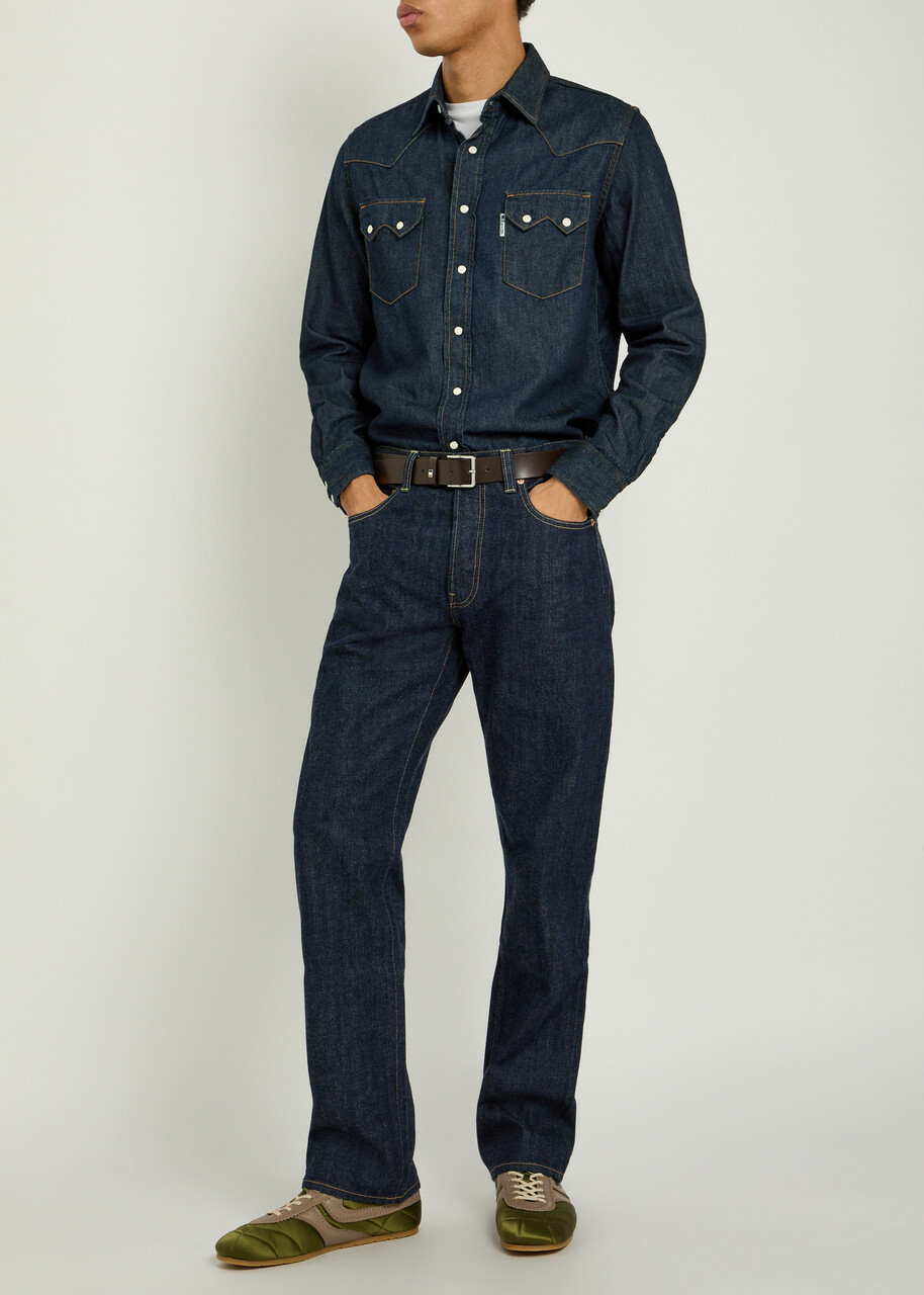 Blue Blue Denim Shirt Navy