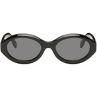 Palm Angels Black Daly Sunglasses
