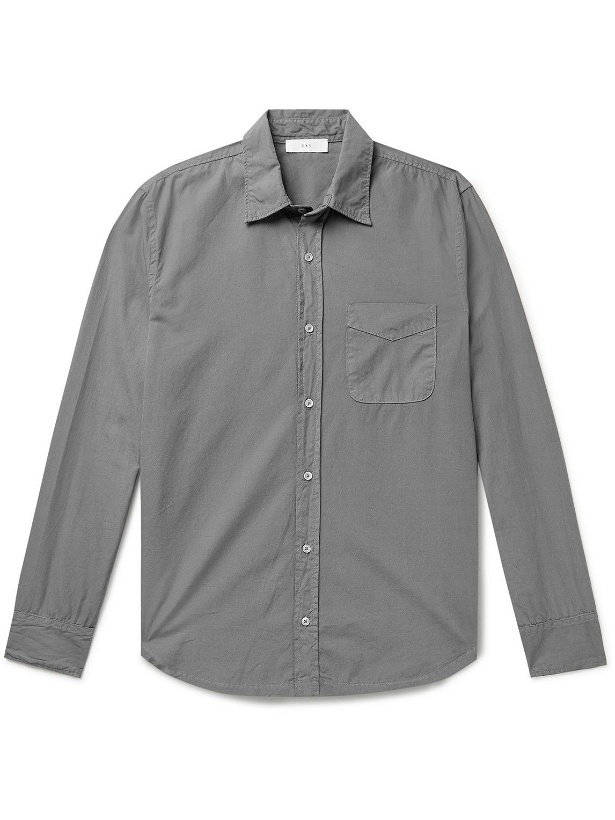 Photo: Save Khaki United - Cotton-Poplin Shirt - Gray