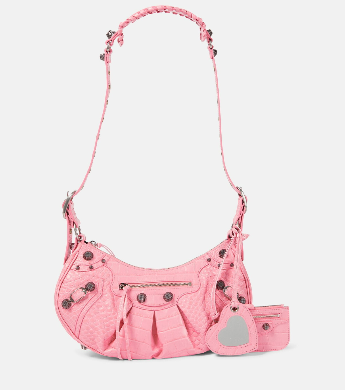 【BALENCIAGA】LE CAGOLE SMALL LEATHER SHOULDER BAG Balenciaga Le Cagole Small Leather Shoulder Bag | Neiman Marcus