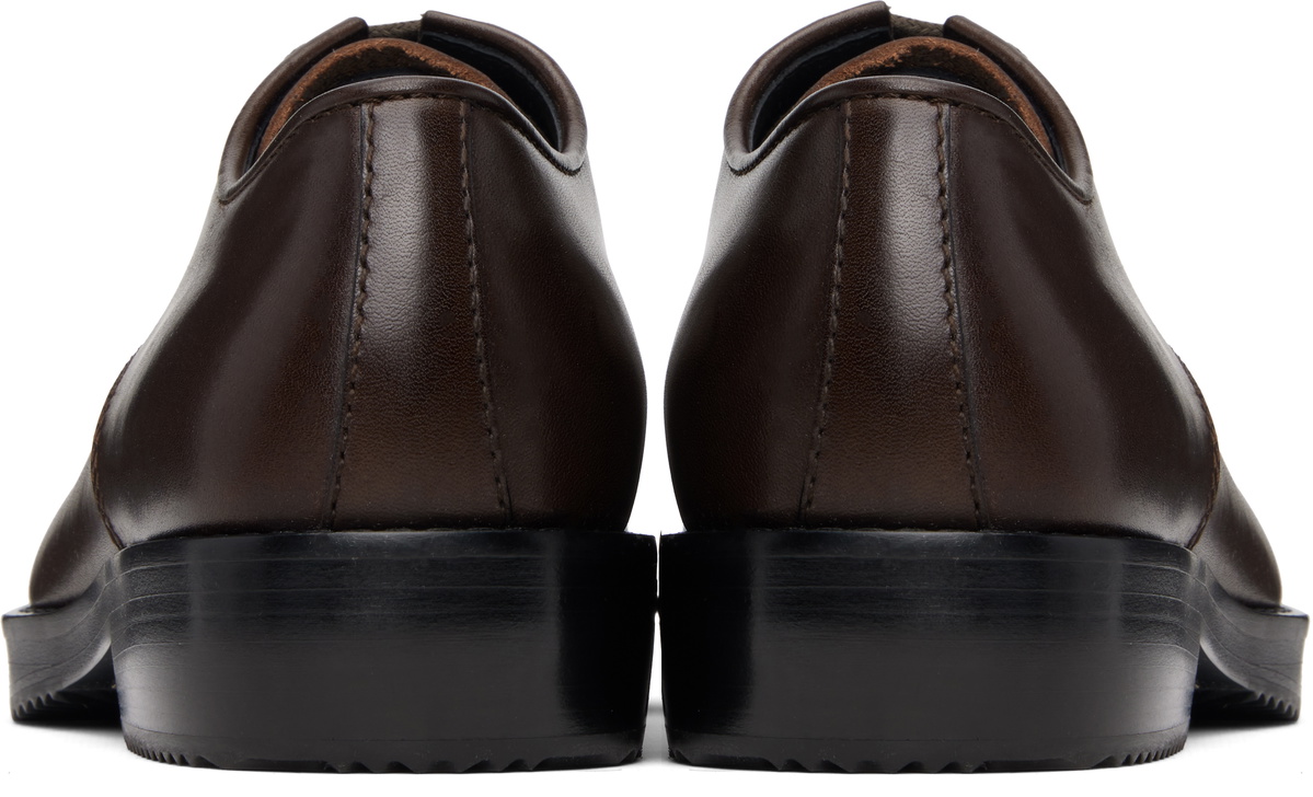 Dries Van Noten Brown Leather Derbys