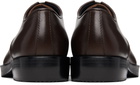 Dries Van Noten Brown Leather Derbys
