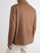 Canali - Wool-Blend Jacket - Brown