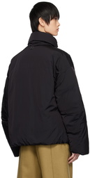 Wooyoungmi Black Zip Down Jacket