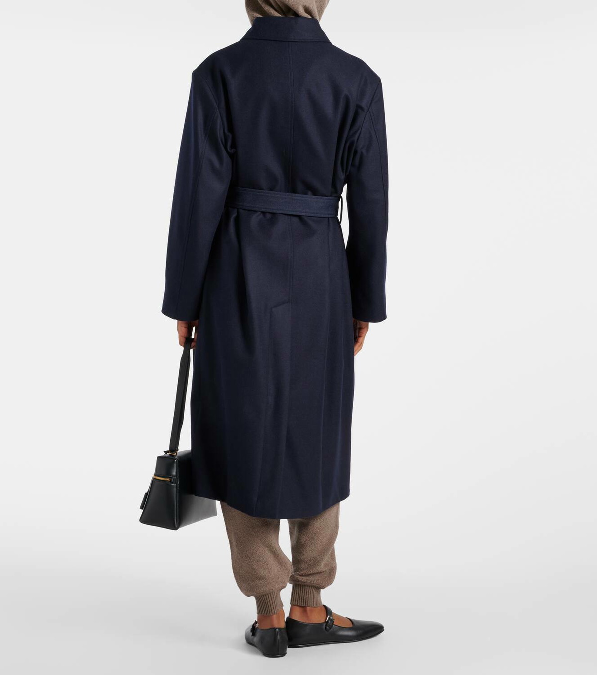 Loro Piana Yudaki wool, cotton, and cashmere coat Loro Piana
