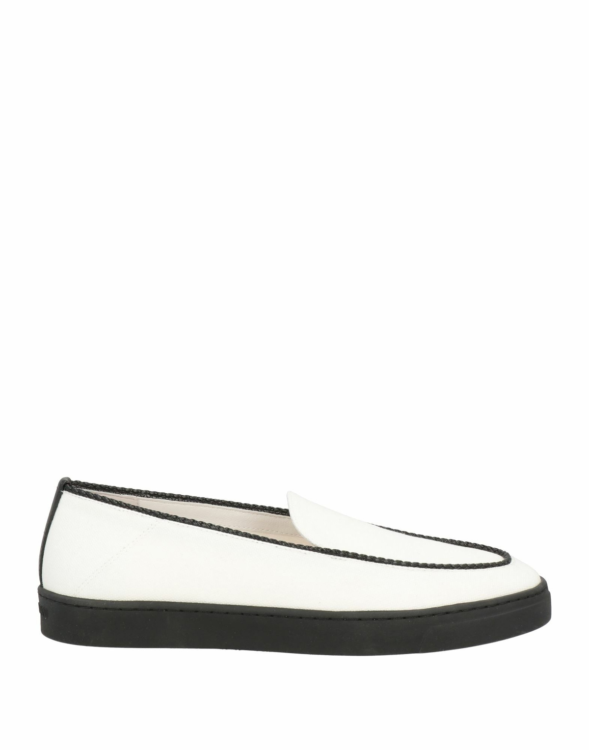 Giorgio Armani Womens Loafers in White