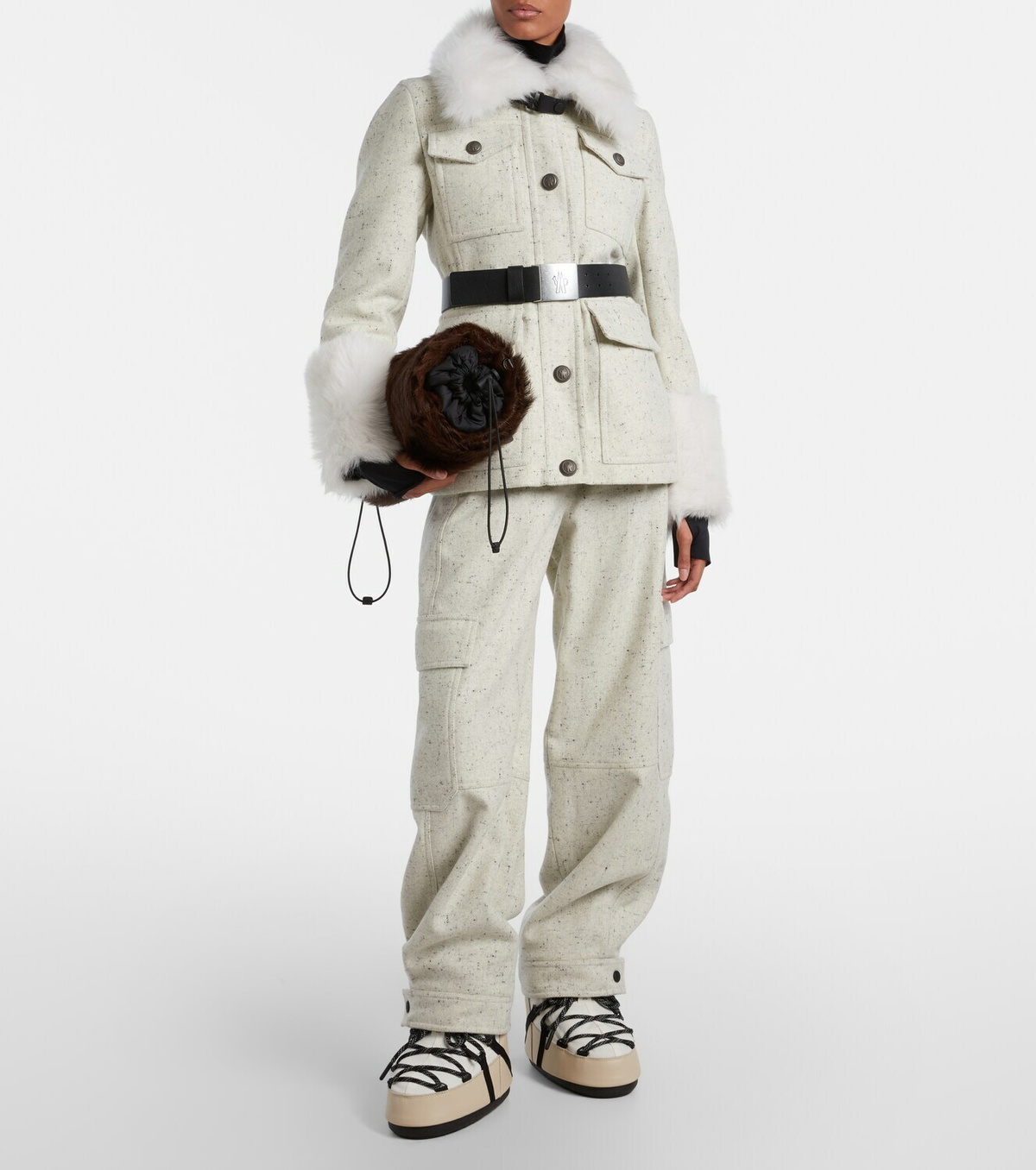 Moncler Grenoble x Moon Boot Icon Low snow boots