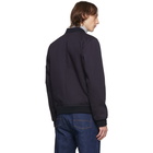 A.P.C. Navy Gregoire Bomber Jacket