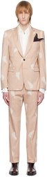 Dries Van Noten Pink Leaf Suit