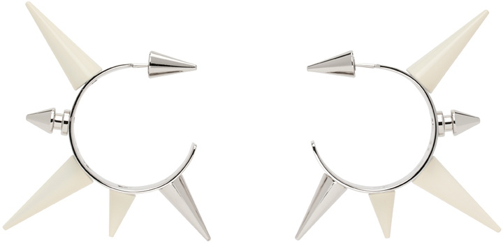 Photo: Acne Studios Silver Spike Earrings