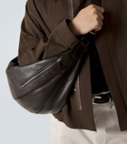 Lemaire Quiver Clip leather shoulder bag