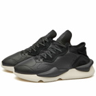 Y-3 Men's Kaiwa Sneakers in Black/Off White