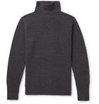 Barena - Ribbed Virgin Wool Rollneck Sweater - Gray