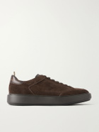 Officine Creative - Sequel 001 Lace-Up Suede Sneakers - Brown