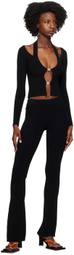 MISBHV Black Seamless Cardigan