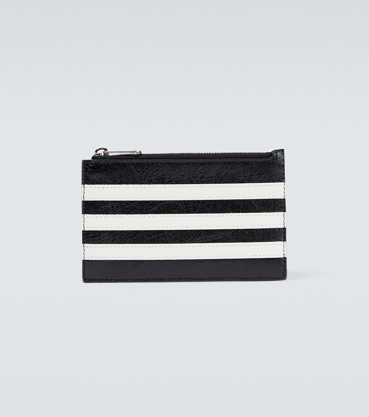 BALENCIAGA adidas ウォレットケース Balenciaga x adidas Card Holder Blue in Lambskin Leather - US