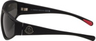 Moncler Black Oval Sunglasses