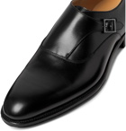 Dunhill - Kensington Leather Monk-Strap Shoes - Black