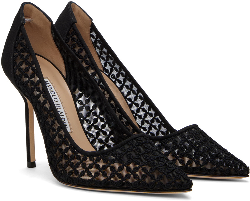Manolo Blahnik Black BBLA Heels