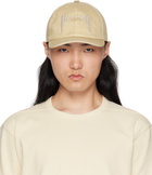 Rick Owens DRKSHDW Beige 'Hollywood' Baseball Cap