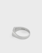 Serge De Nimes Silver Signet Ring Silver - Mens - Jewellery