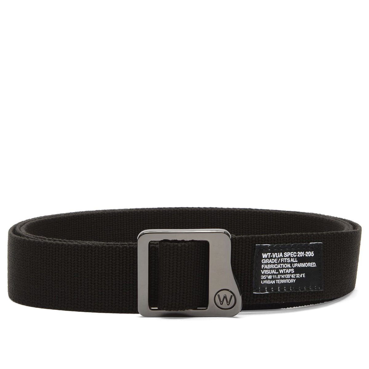 WTAPS - 3cm Logo-Jacquard Webbing Belt WTAPS