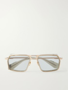 Jacques Marie Mage - GT-R Aviator-Style Titanium Sunglasses