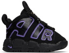 Nike Baby Black Air More Tempo Sneakers