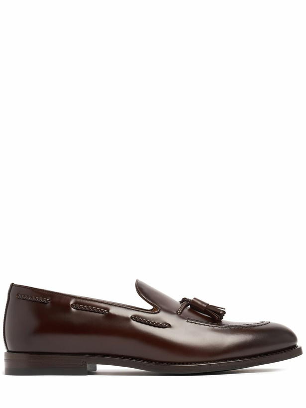 Photo: BRUNELLO CUCINELLI Smooth Leather Loafers