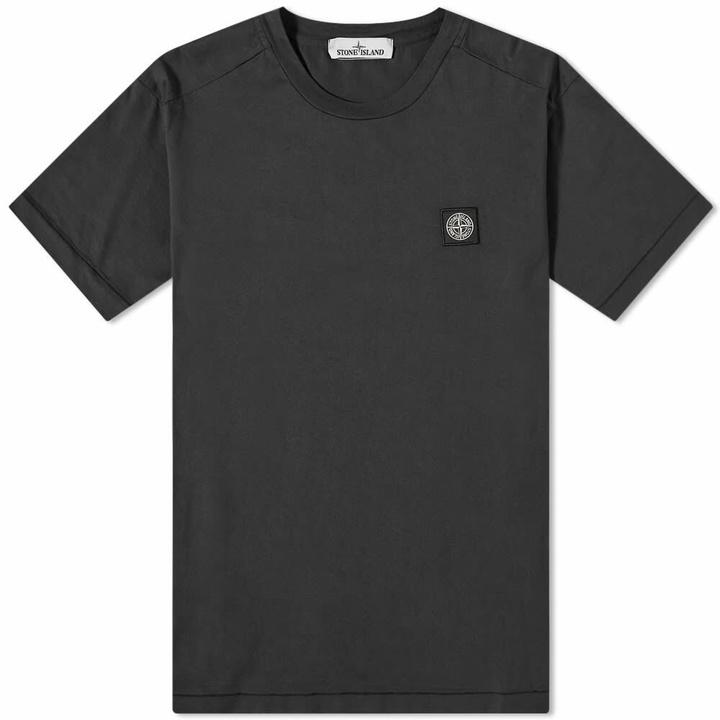 Photo: Stone Island Men's Patch T-Shirt in Black