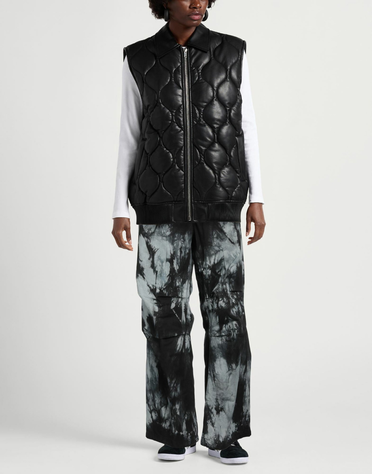 Darkpark Womens Pants in Black