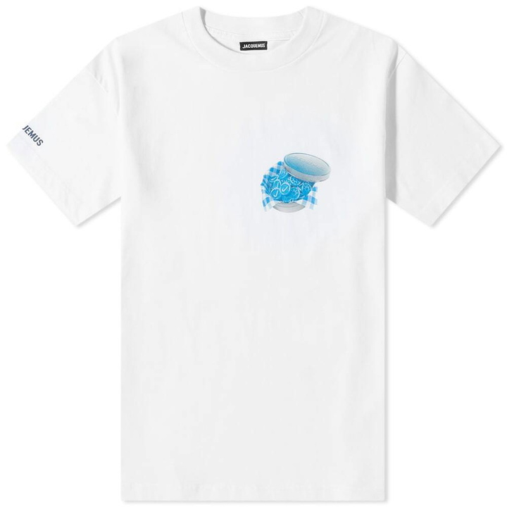 Photo: Jacquemus Men's Bonbon T-Shirt in White