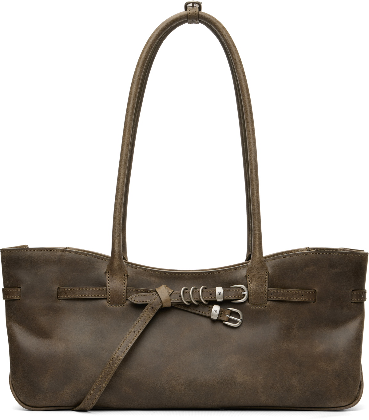 MARGESHERWOOD Brown Grandma Used Shoulder Bag