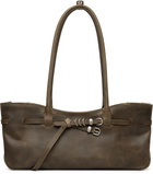 MARGESHERWOOD Brown Grandma Used Shoulder Bag