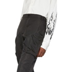 D.Gnak by Kang.D Black Dimensional Out Pocket Cargo Pants
