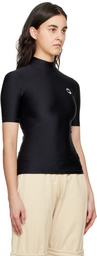 Coperni Black High Neck T-Shirt